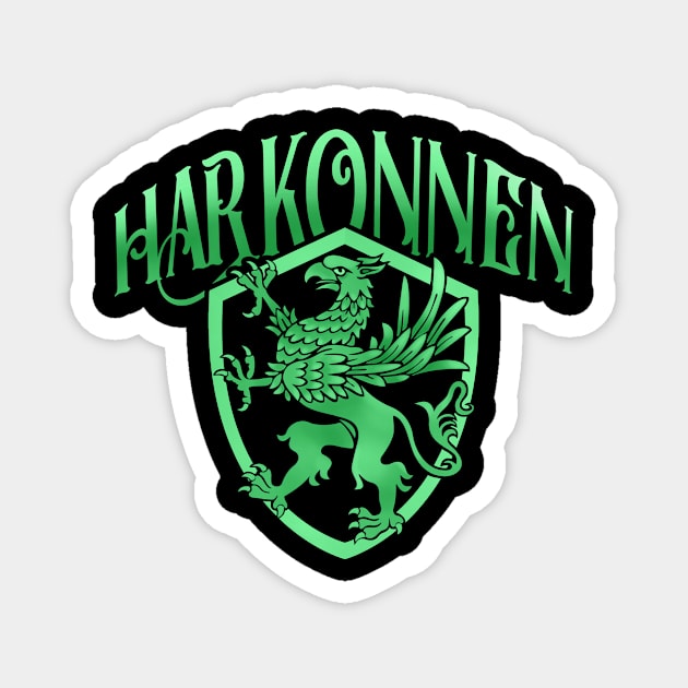 House Harkonnen v2 Magnet by VanHand