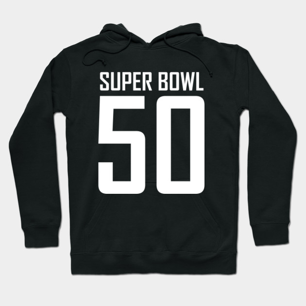 white super bowl 50 hoodie