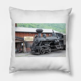 Durbin Scenic Railway, Durbin West Virginia Pillow