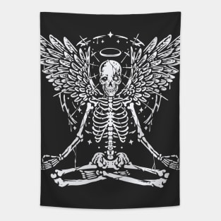 Skeleton Yoga Tapestry