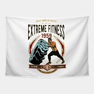 Vintage Extreme Fitness Tapestry