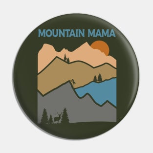 Mountain Mama Pin