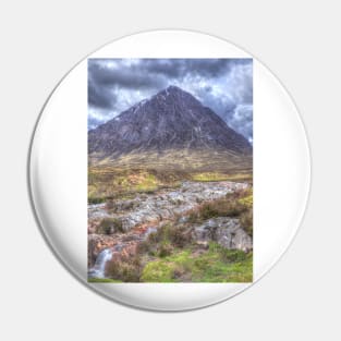 Buachaille Etive Mor in the Highlands of Scotland Pin