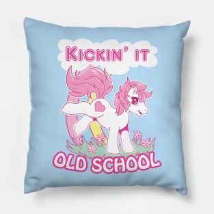 Kickin' it Old School Pillow