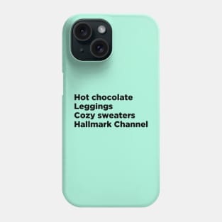 Christmas Movie Countdown with Your Favorites Phone Case