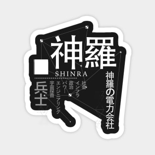 shinra electric power company Magnet