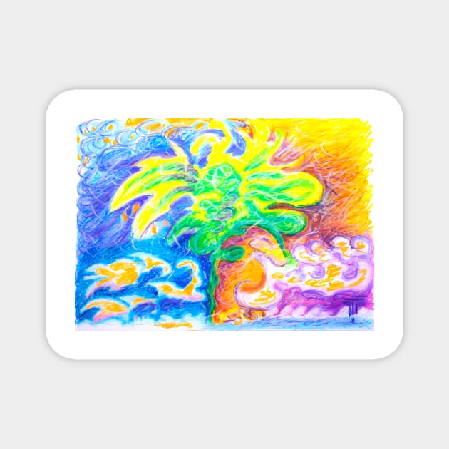 palmtree Magnet by terezadelpilar