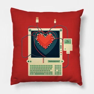 Debugging my heart Pillow