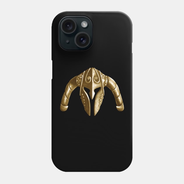 Nordic dragon helmet_v2 Phone Case by T-art