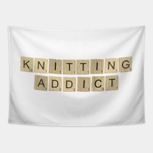 Knitting Addict Tapestry