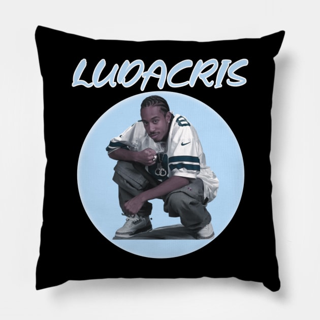 Ludacris t-shirt Pillow by Kutu beras 
