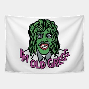 I'M OLD GREGG (GREEN - DARK PINK) Tapestry