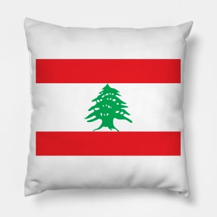 Flag of Lebanon Pillow