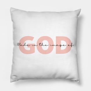 Made in the image of God , Faith Shirt, Jesus Shirts, Religious Shirt, Bible Verses Pillow