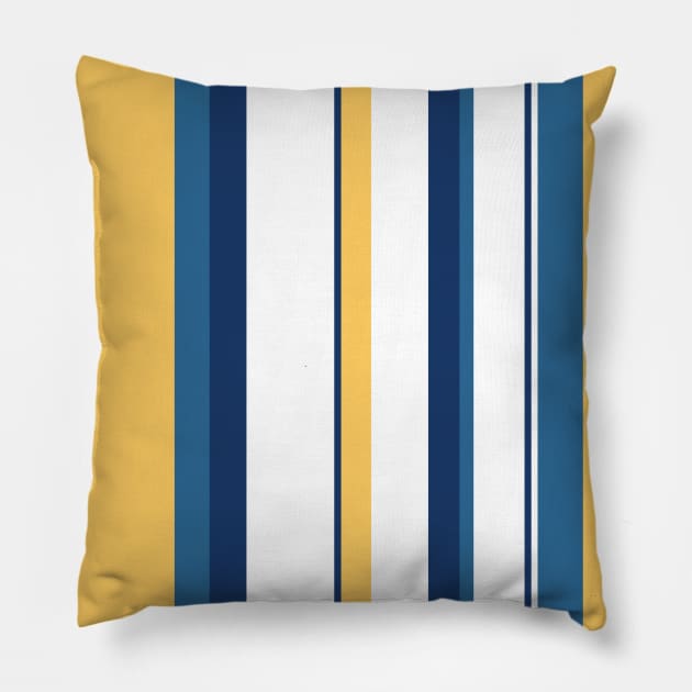 Vintage Stripes Pillow by nickemporium1