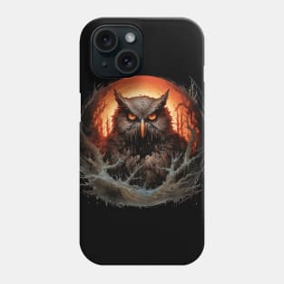 Owl Owlbear Forest Phone Case