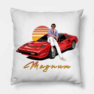 Magnum Ferrari Sunset Pillow