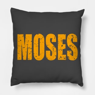 Moses - the man - the myth - the legend Pillow