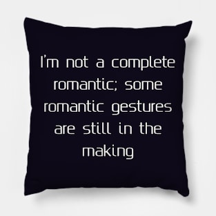 Funny valentines joke Pillow