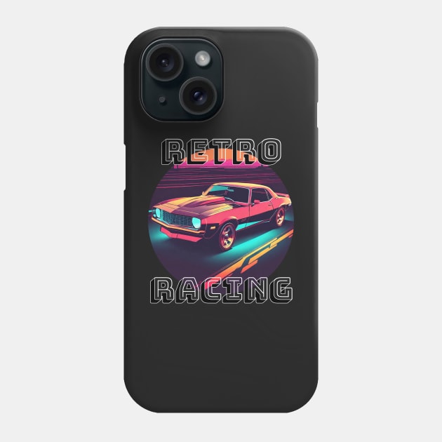 RETRO RACING - 2 Phone Case by Zarhan