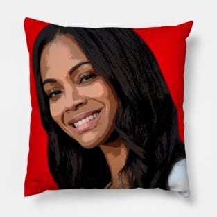 zoe saldana Pillow