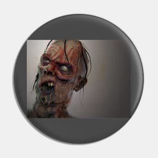 Bruce the Zombie Pin