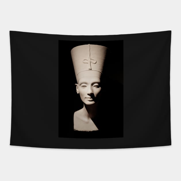 Queen Nefertiti Tapestry by SHWILDLIFE