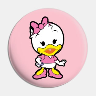 Daisy Duck Chibi Pin