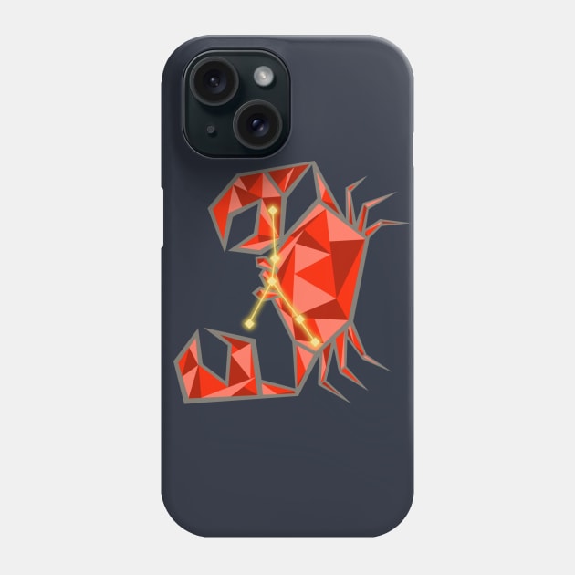 Cancer Phone Case by AstroSkeleton