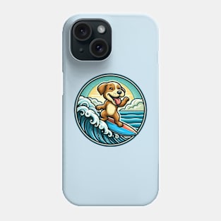 Surfer dog Phone Case