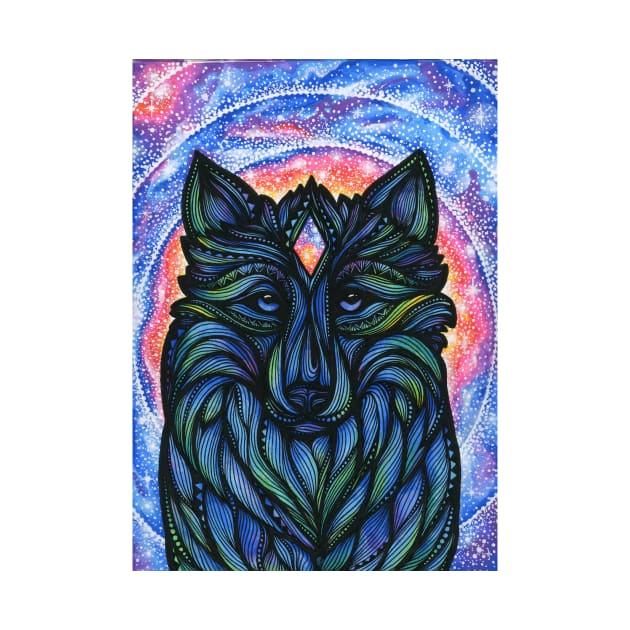 Galactic Wolf by SaltyHippie