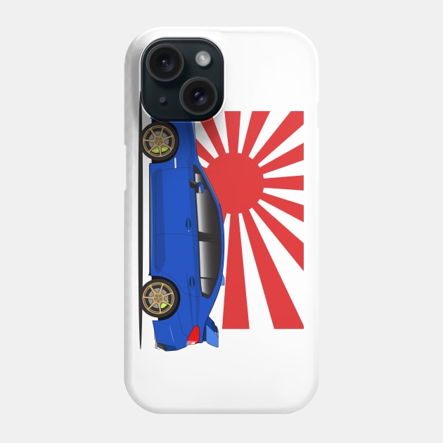 WRX STI JDM Phone Case by HSDESIGNS