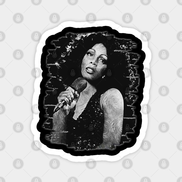 Donna Summer | Brush Magnet by Nana On Here