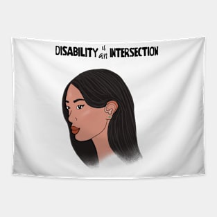 Disability Is An Intersection Hearing Aid Tapestry