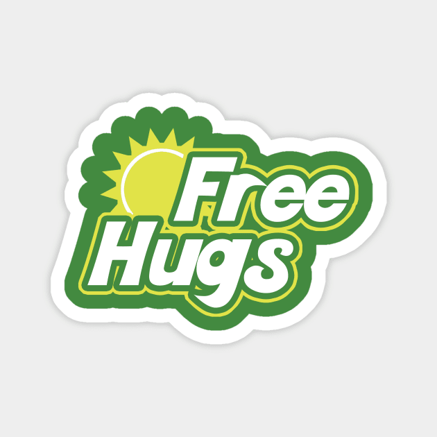 free hugs Magnet by bubbsnugg