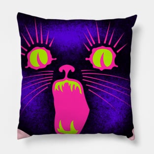 Rave cat Pillow