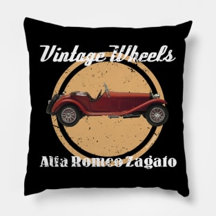 Vintage Wheels - Alfa Romeo Zagato Pillow