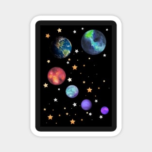 Space solar system - Astronomy Magnet