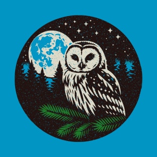 Owl at Night T-Shirt