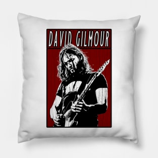 Vintage Retro David Gilmour Pillow