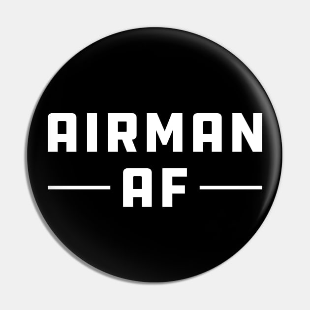 Airman AF Pin by KC Happy Shop