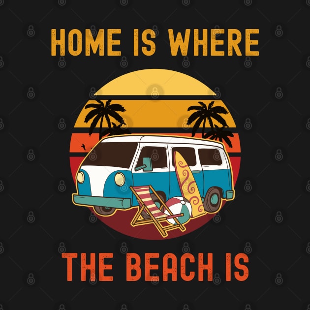 Home Is Where The Beach is by Photomisak72