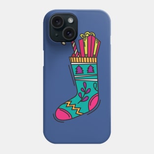 Stuffed Christmas Sock Phone Case