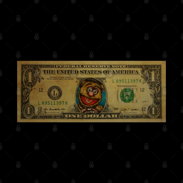 MONEY - MUPPETS SHOWS  Fozzie Bear by JigongNumpuk