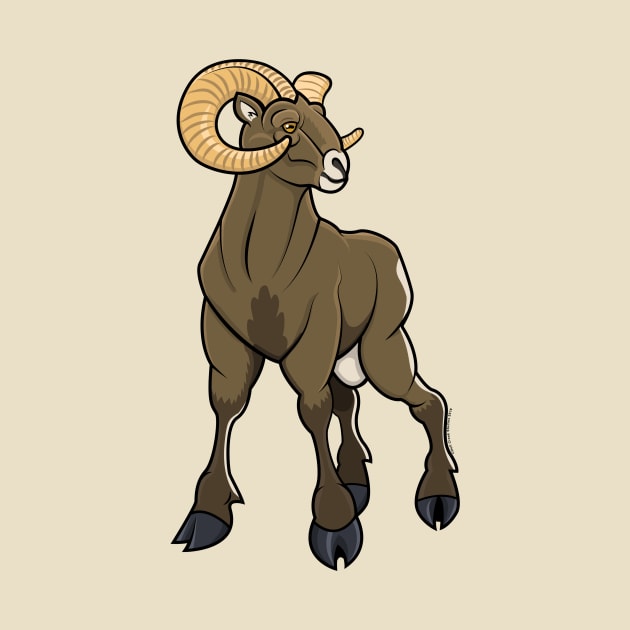 Bighorn Sheep by Hell Creek Studios