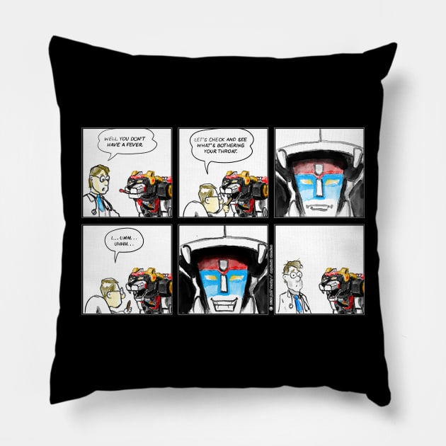 Asplenia Studios" Voltron Sore Throat Pillow by AspleniaStudios