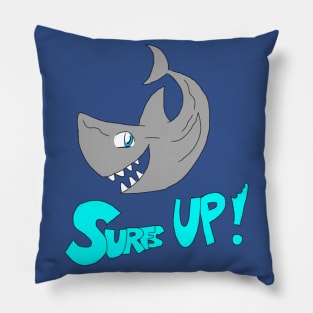 Cute Shark- Surfs Up! Pillow