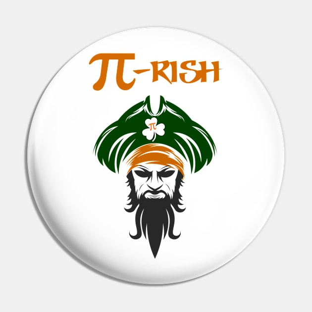 PI Day Pirish Pin by A Zee Marketing