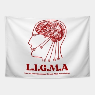 Last of International Grand Milf Asscotiation (LIGMA) - Memes Tapestry