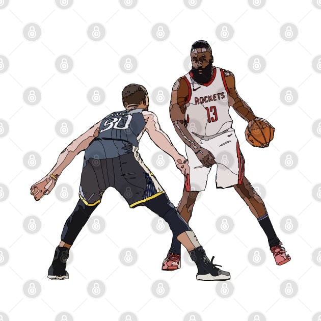 Harden vs Curry by Playful Creatives